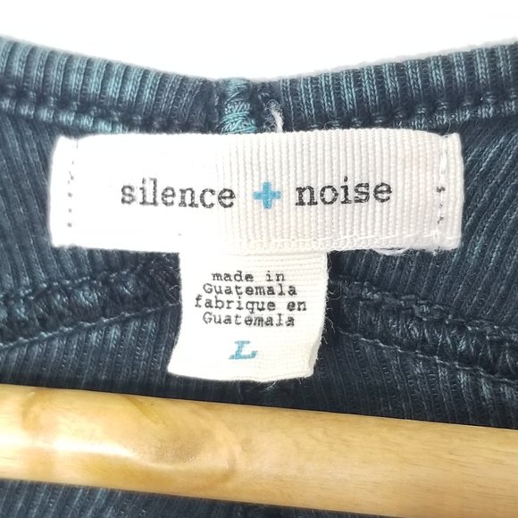 Silence + Noise | Ribbed Knit Long Tank, Size Large - Picture 2 of 8
